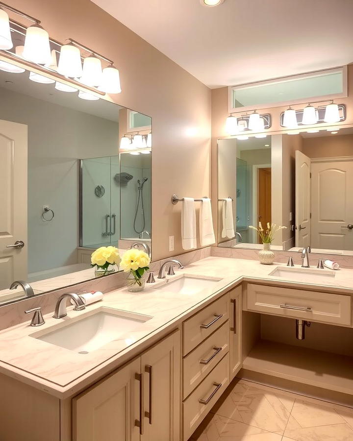 Double Sinks for Shared Spaces