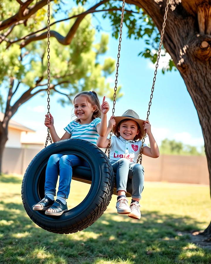 Double Tire Swing