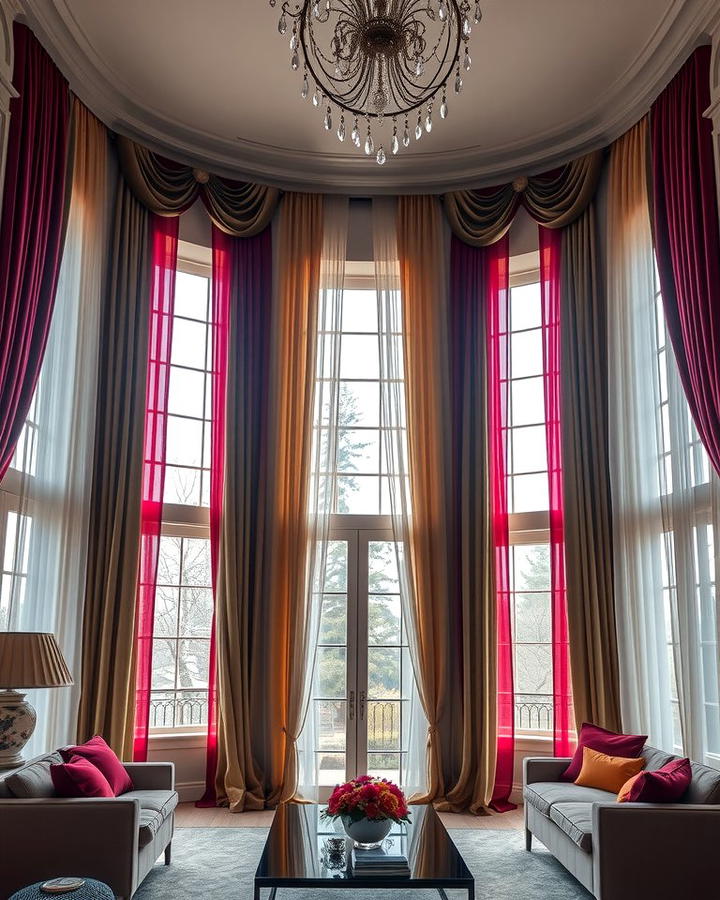 Dramatic Drapes for a Sophisticated Touch