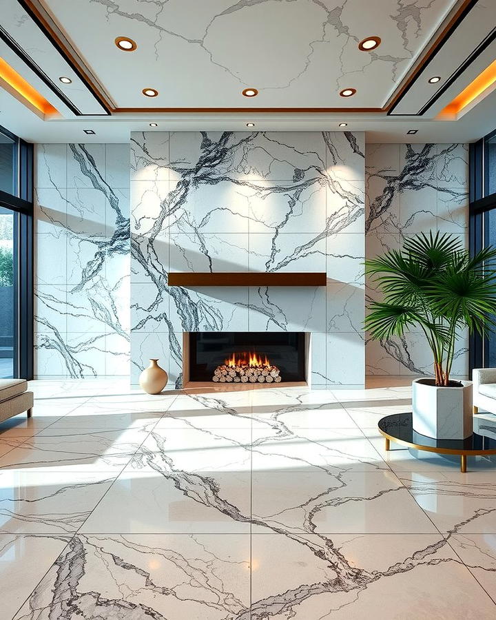 Dramatic Marble Grandeur