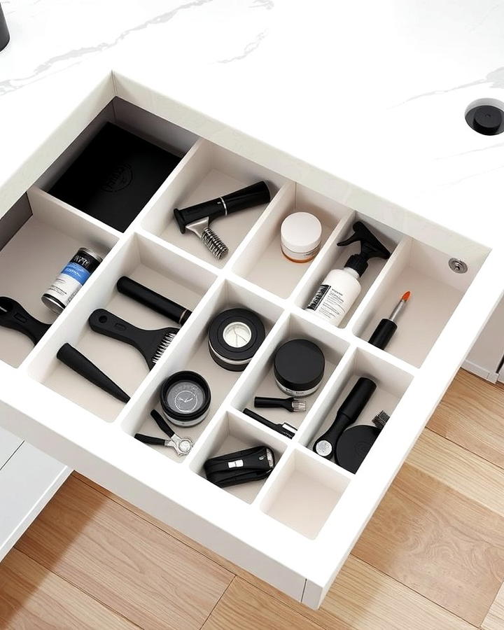 Drawer Dividers for Hidden Storage