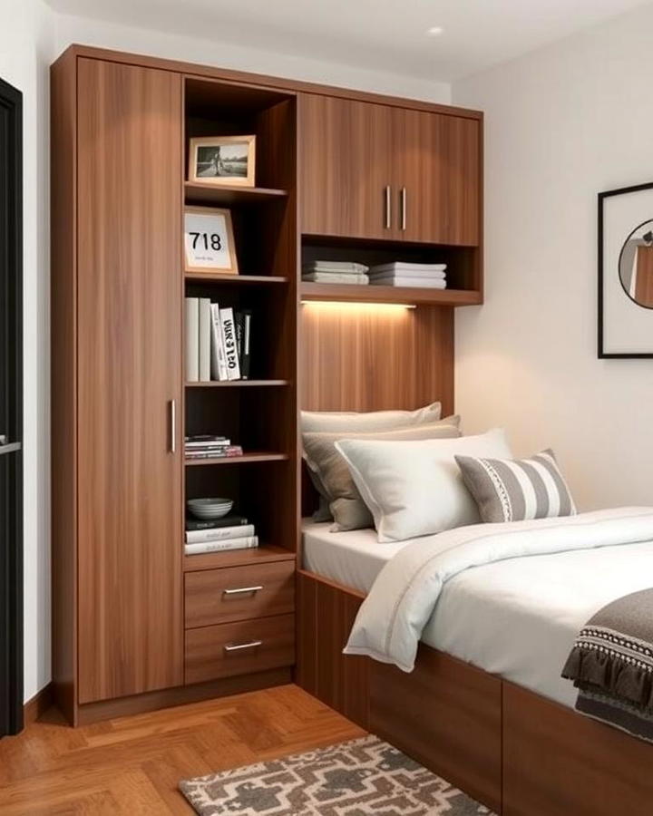 Dual Function Corner Bed with Storage