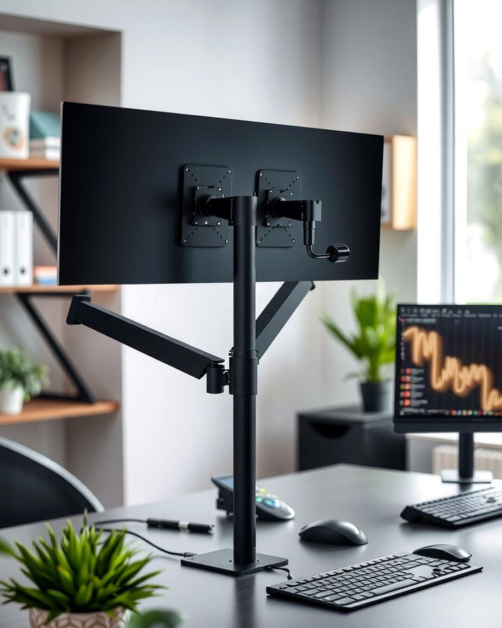 Dual Monitor Arm Mounts