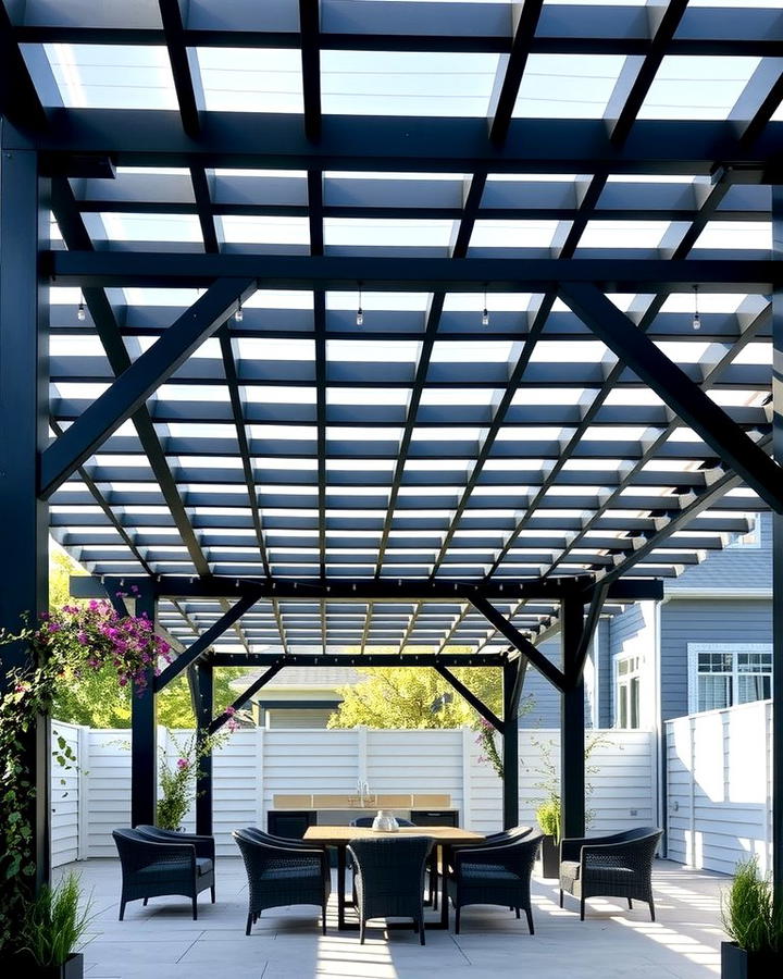 Dual Toned Pergolas