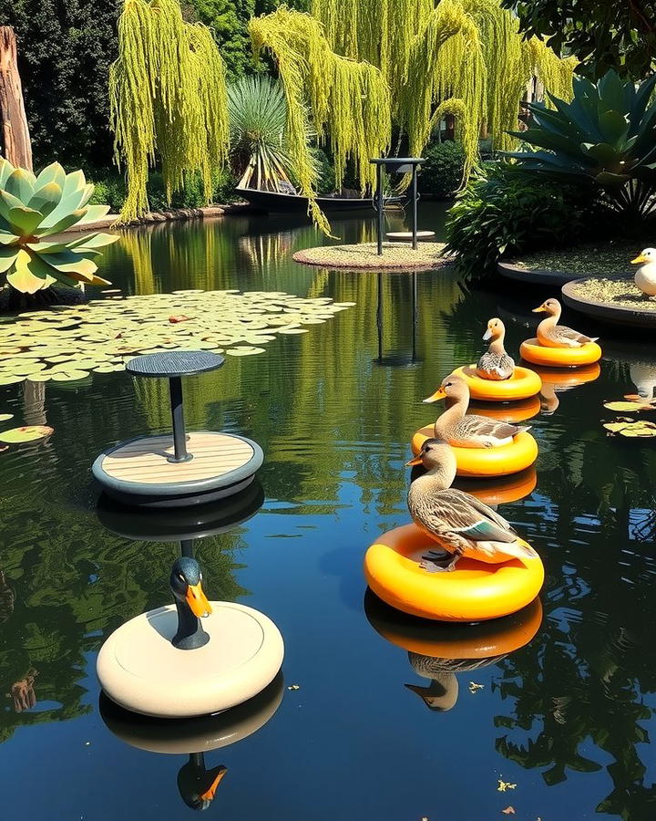 Duck Friendly Feeding Stations