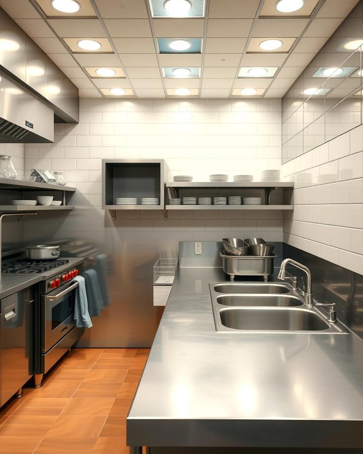 Durable Stainless Steel Countertops