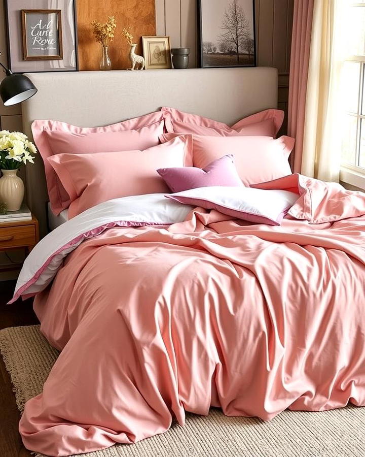 Dusty Rose Bedding