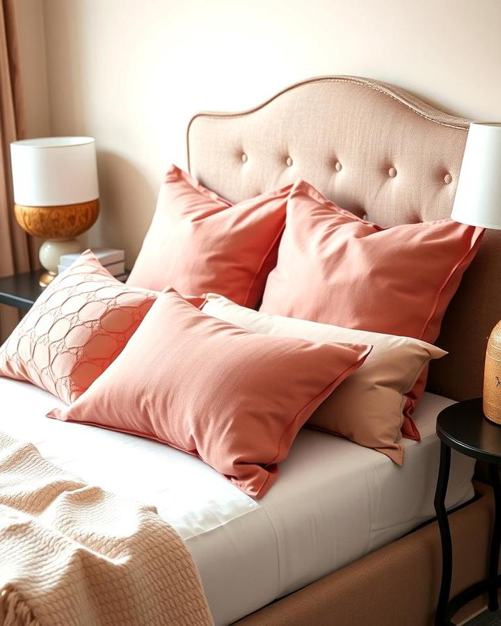 Dusty Rose Throw Pillows