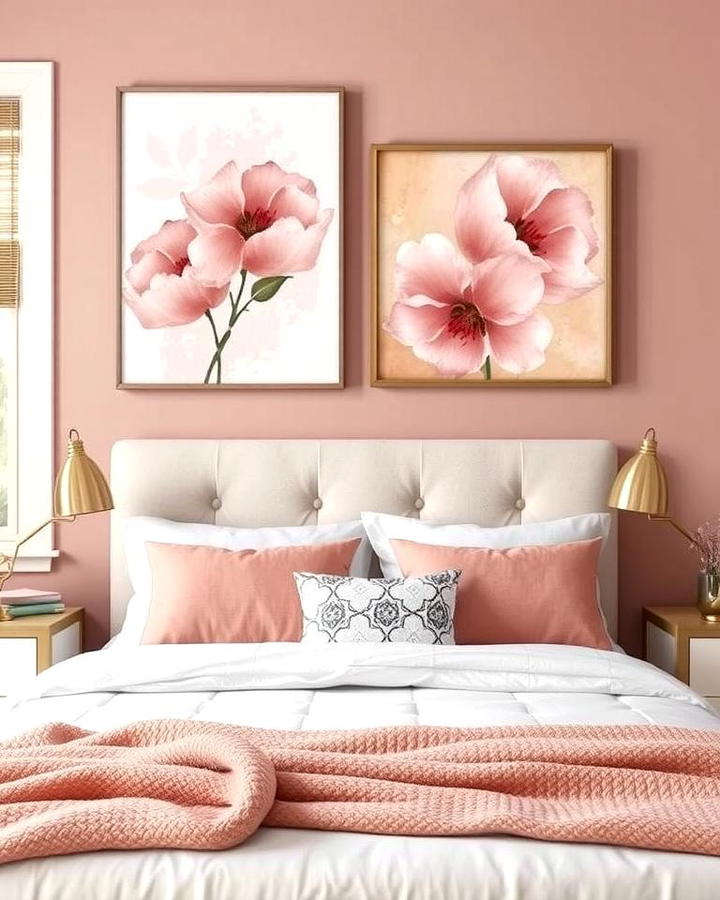 Dusty Rose Wall Art