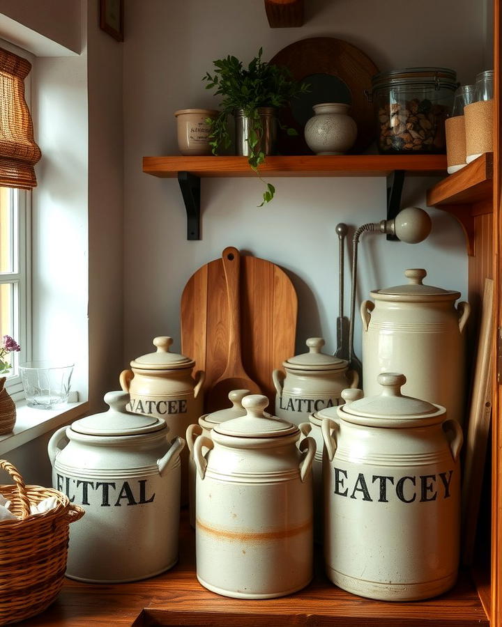 Earthenware Crocks