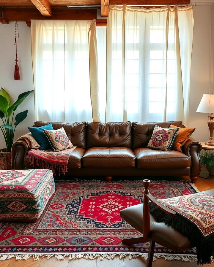 Earthy Boho with Moroccan Rugs