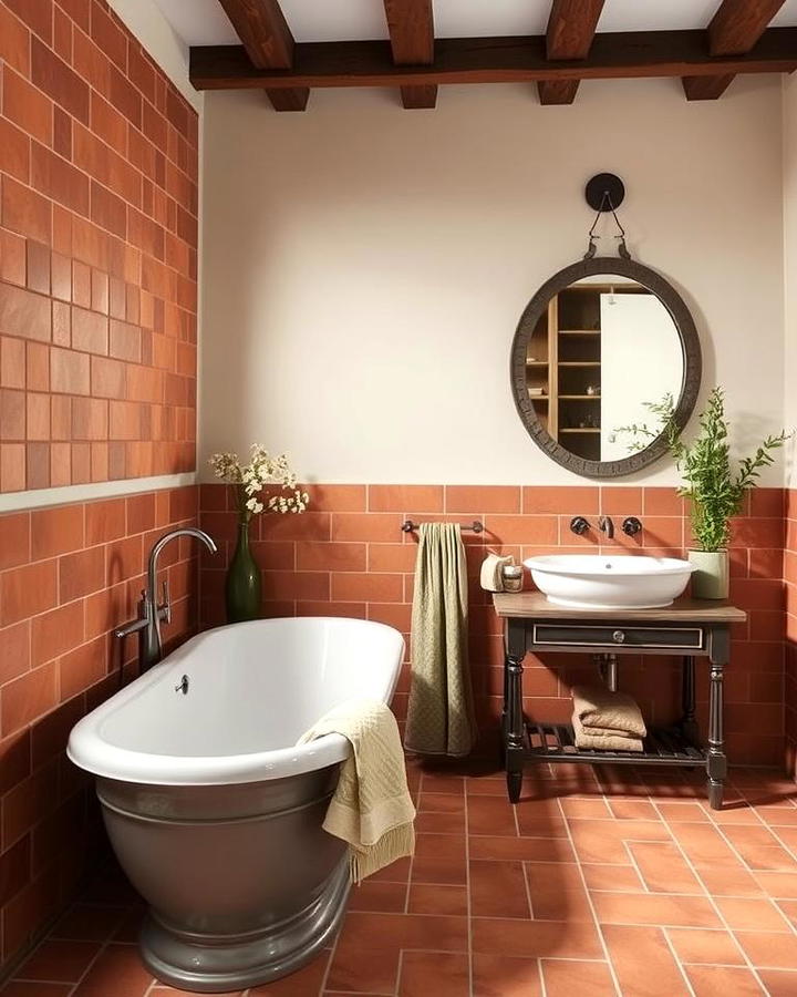 Earthy Terracotta Tiles