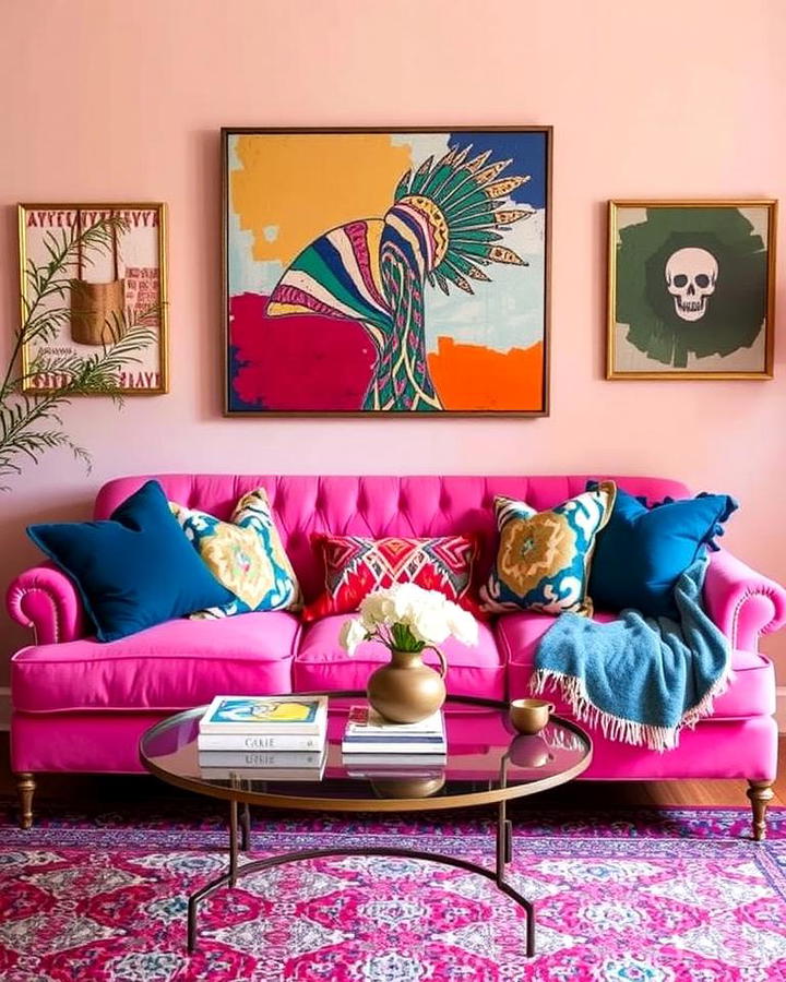 Eclectic Charm with Mixed Colors