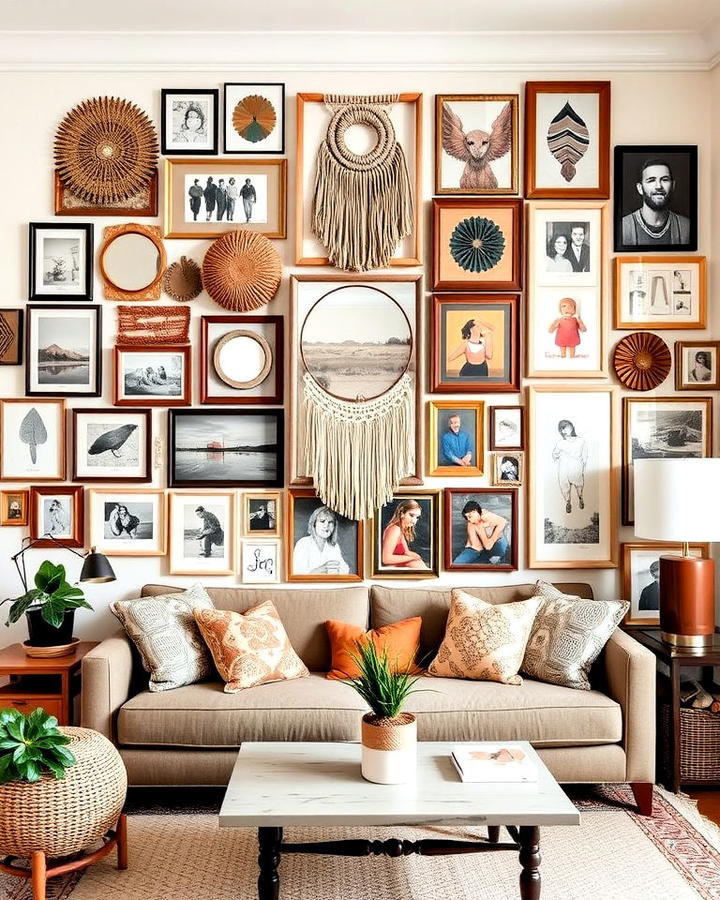 Eclectic Gallery Walls Design