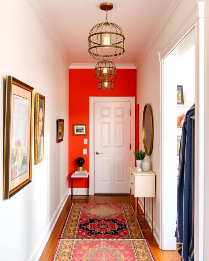 Eclectic Hallway Highlight