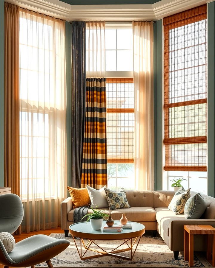 Eclectic Window Treatments