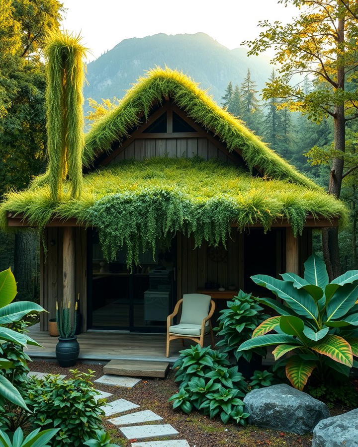 Eco Friendly Cabin Roof