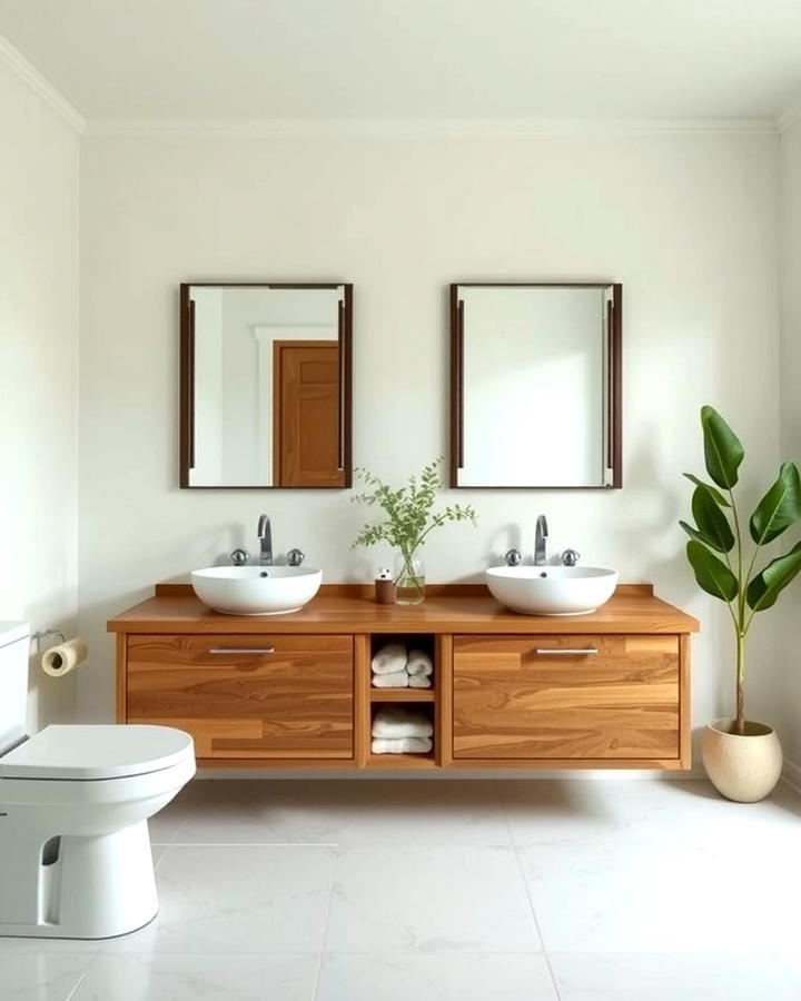 Eco Friendly Double Vanity