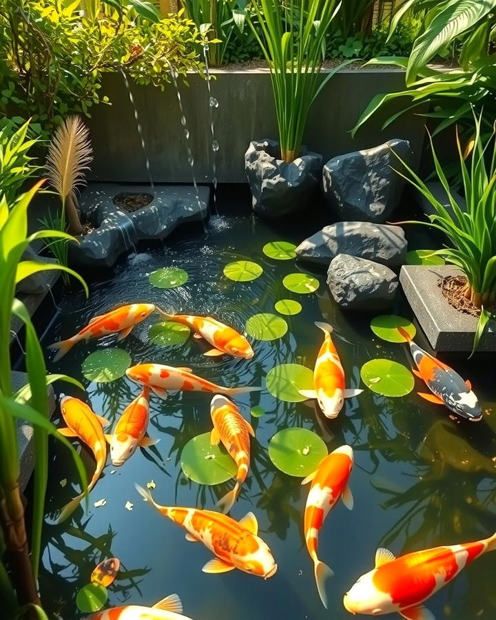 Eco Friendly Koi Ponds