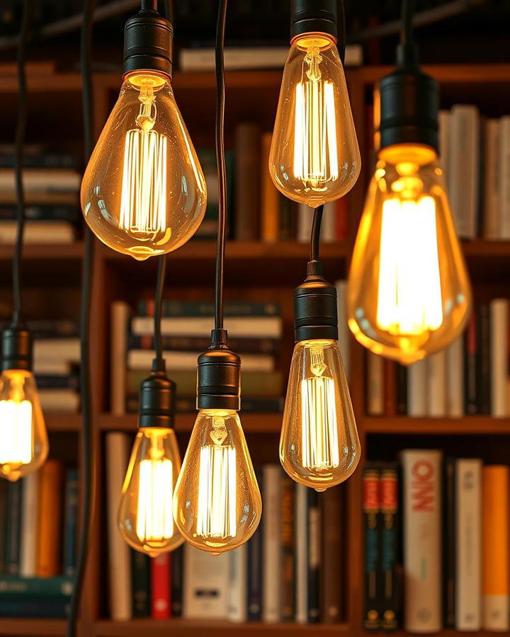 Edison Bulbs for an Industrial Style