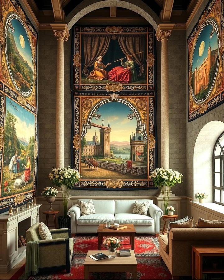 Elaborate Wall Tapestries