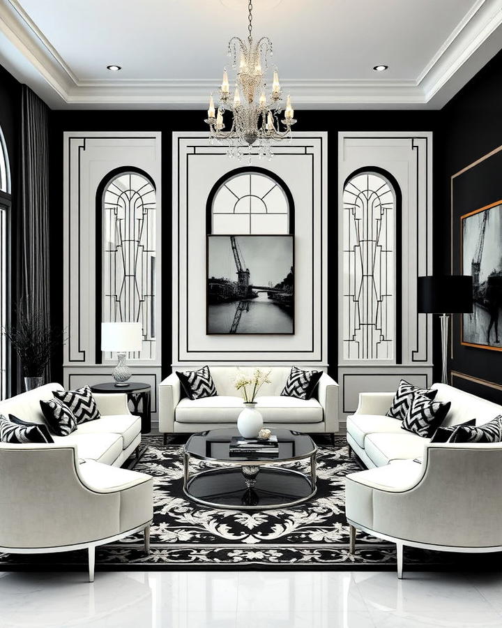 Elegant Black and White Color Scheme