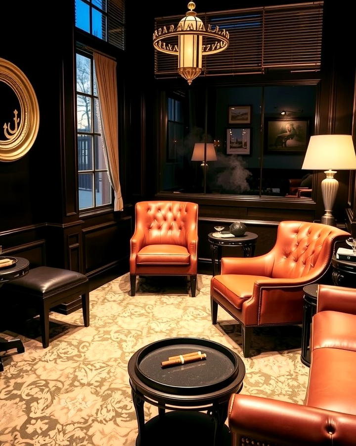 Elegant Cigar Lounge