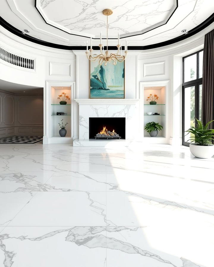 Elegant Marble Accents