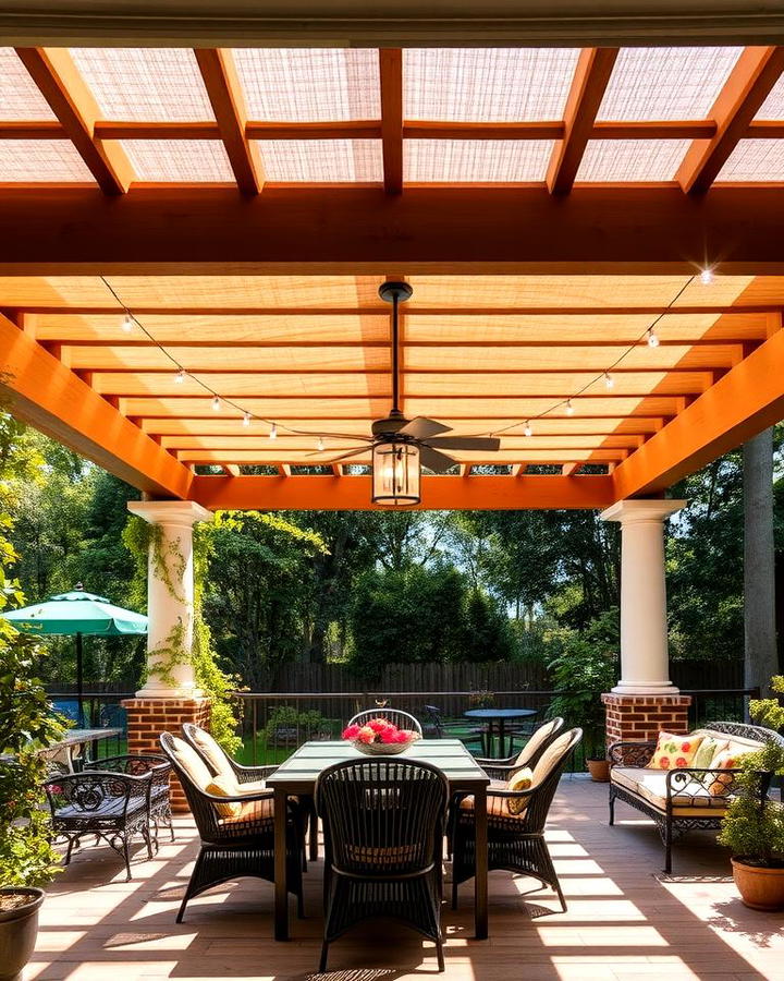 Elegant Pergola Structure