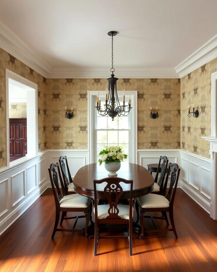 Elegant Wainscoting Walls