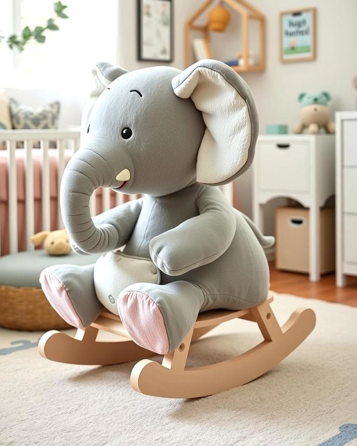 Elephant Rocking Chair for Interactive Fun