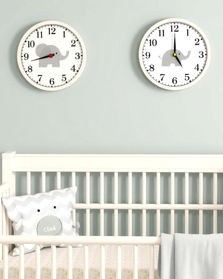 Elephant Themed Wall Clocks