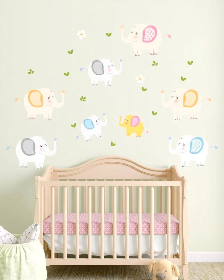 Elephant Wall Decals for a Whimsical Touch