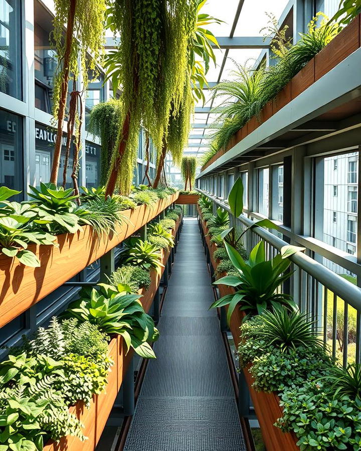 Elevated Garden Walkway