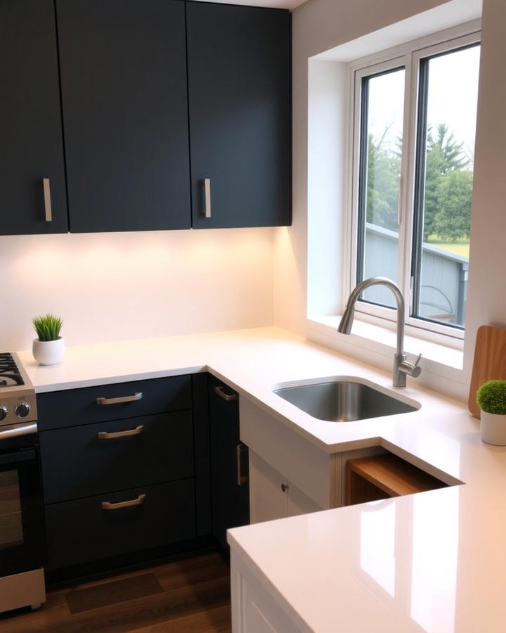 Elevating Design with a Corner Undermount Sink