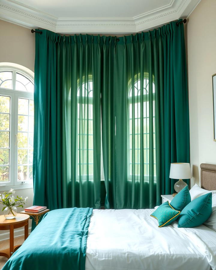 Emerald Green Curtains