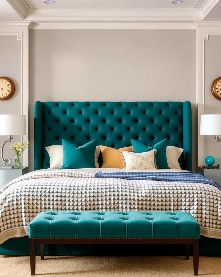 Emerald Green Headboard