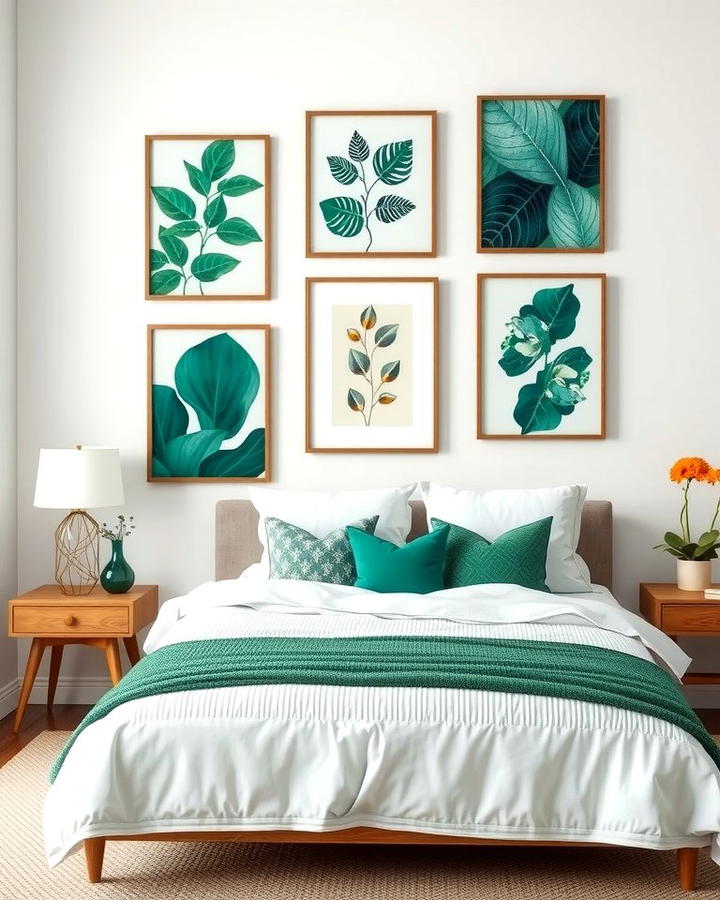 Emerald Green Wall Art