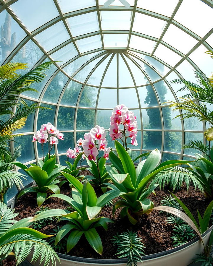 Enchanting Glass Dome Greenhouse