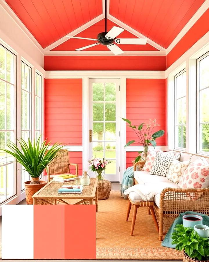 Energizing Coral Accents