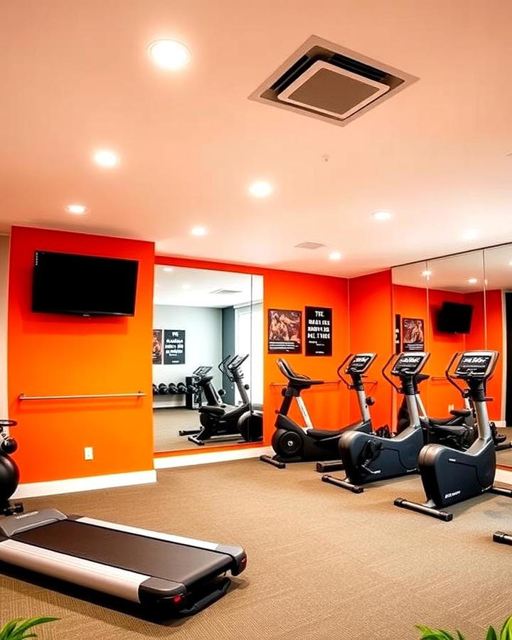 Energizing Fitness Room