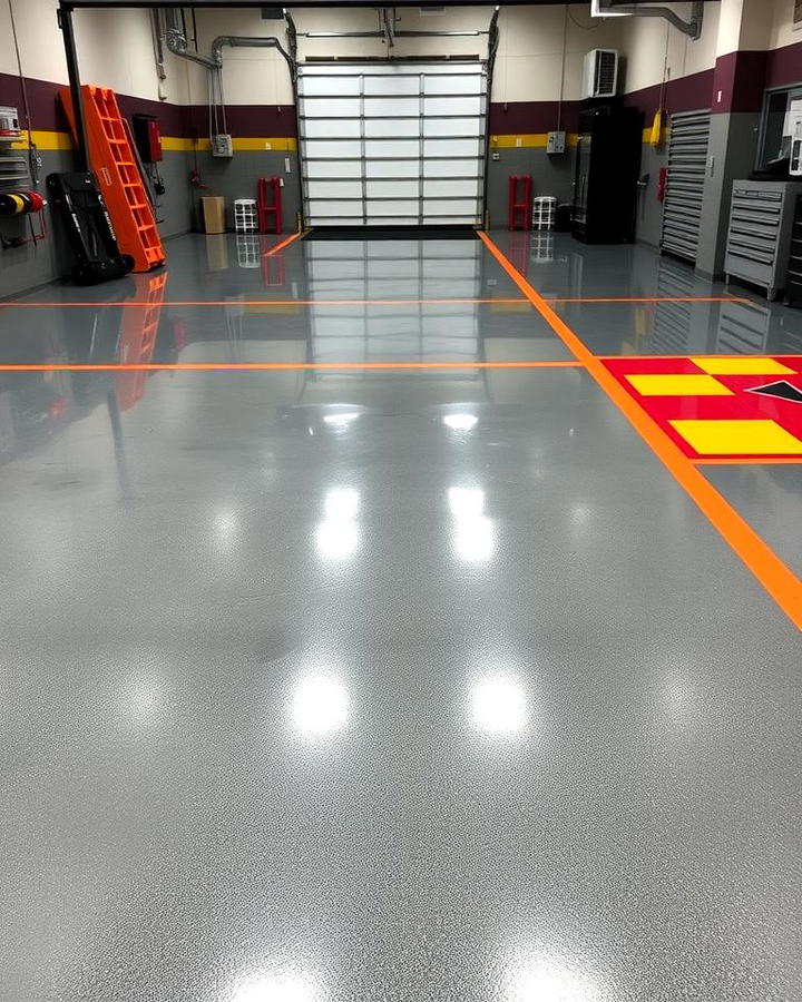 Epoxy Coated Concrete Floors