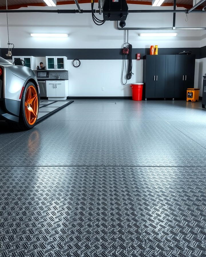 Epoxy Coated Garage Floors