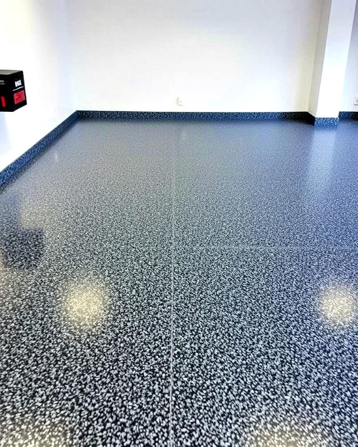 Epoxy Flake Coating Garage Flooring Design