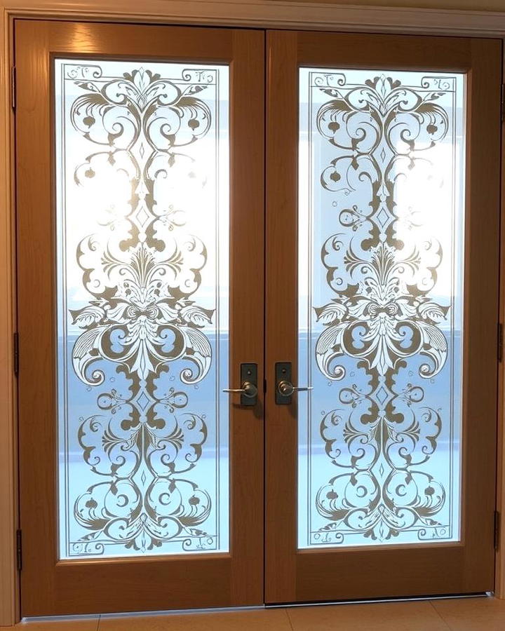 Etched Glass Door Designs