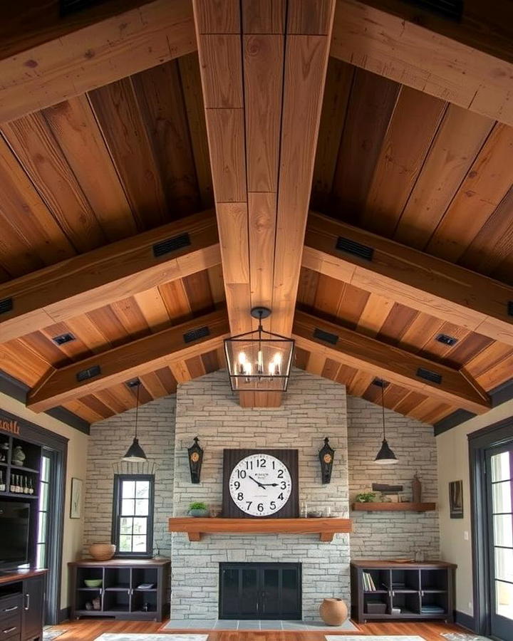 Exposed Beams for Rustic Charm