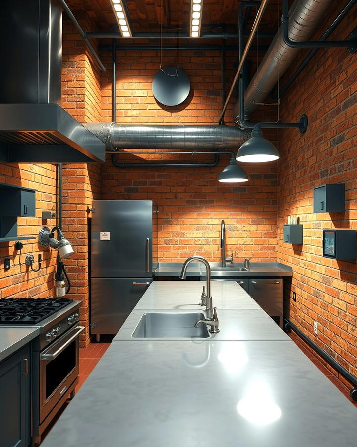 Exposed Brick Walls for Authentic Charm