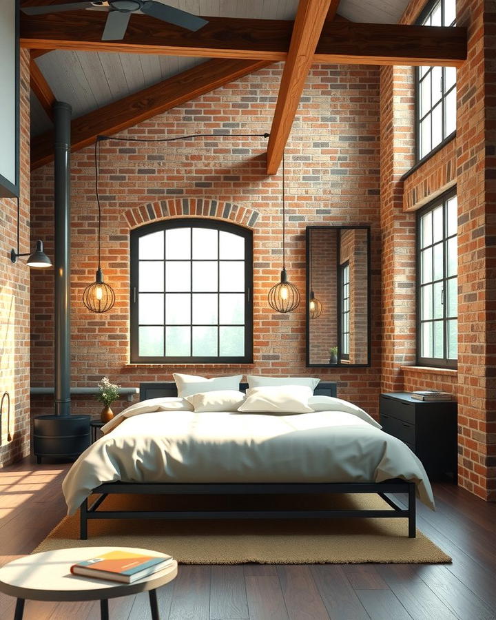 Exposed Brick Walls for Authentic Charm