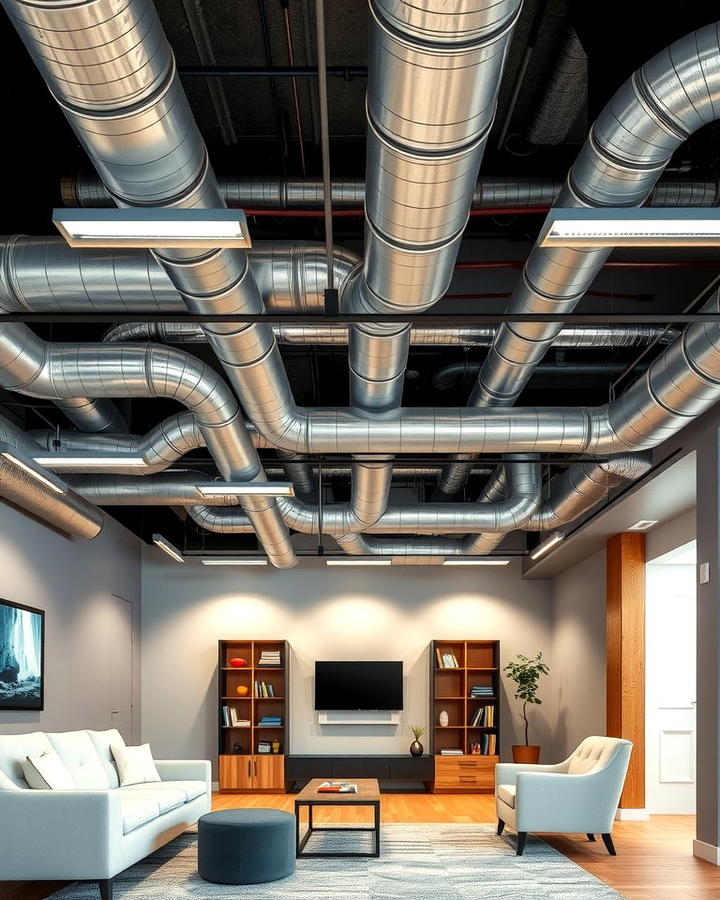 Exposed Ductwork for Urban Aesthetics