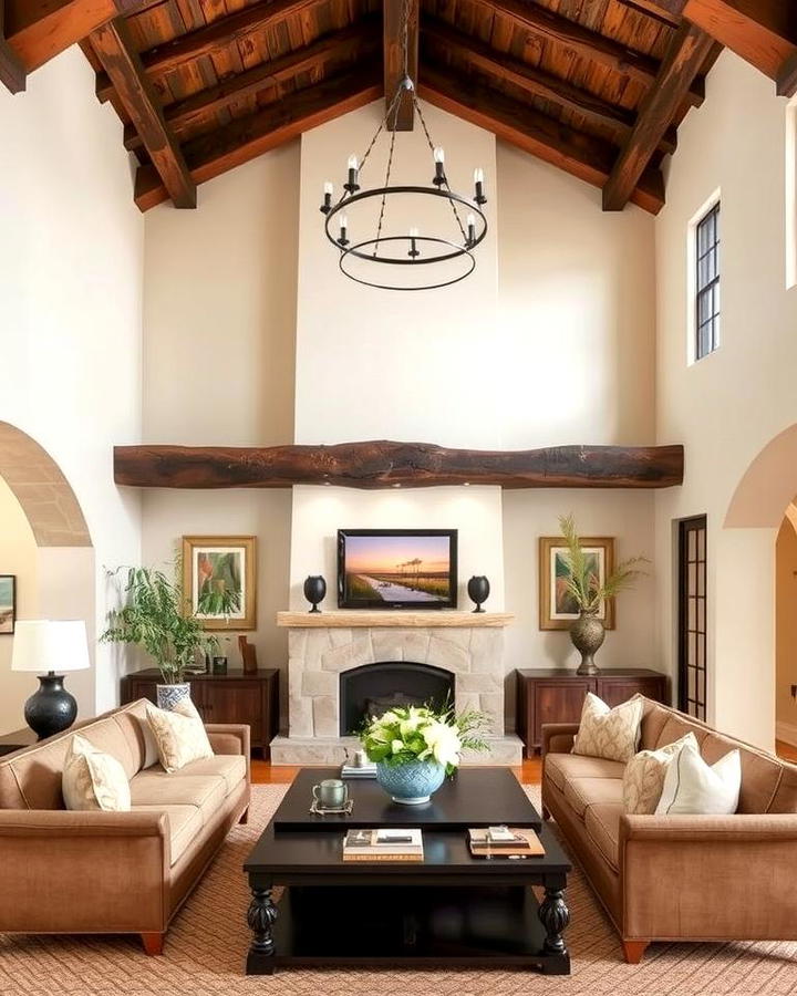 Exposed Wooden Beams